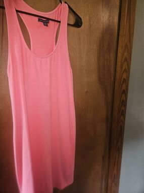 American Eagle Outfitters Pink Racerback Mini Dress
